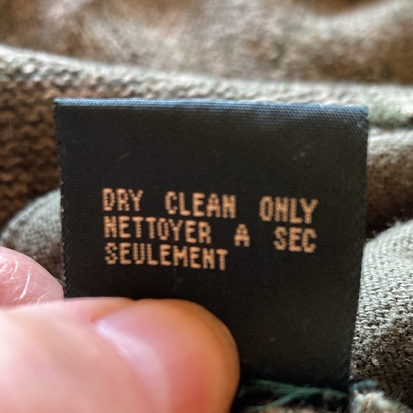 Bushwacker Women’s Cardigan Cotton Wool and Linen size Large Green Button Up - Picture 7 of 9